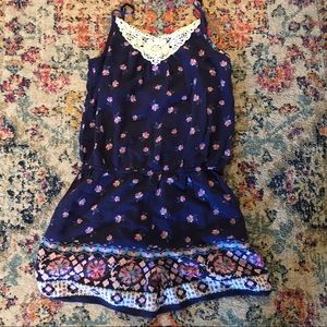 3/$12 — Kandy Kiss Challis Romper